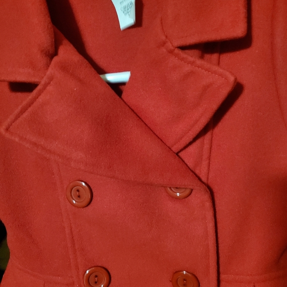 Girls Just Me Red Dress Coat,Size 6 Adorable! - Picture 2 of 5